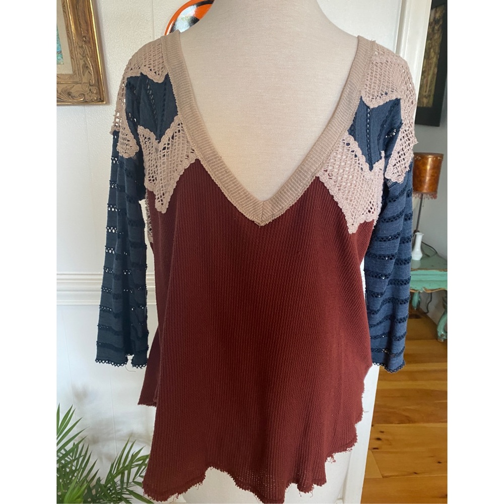 Free People Crocheted Top